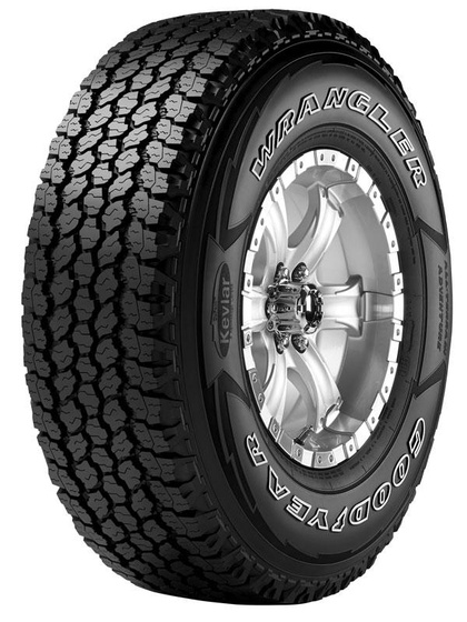 GOODYEAR WRANGLER ALL-TERRAIN ADVENTURE with KEVLAR -Pro Grade (LT) - LT265/75R16